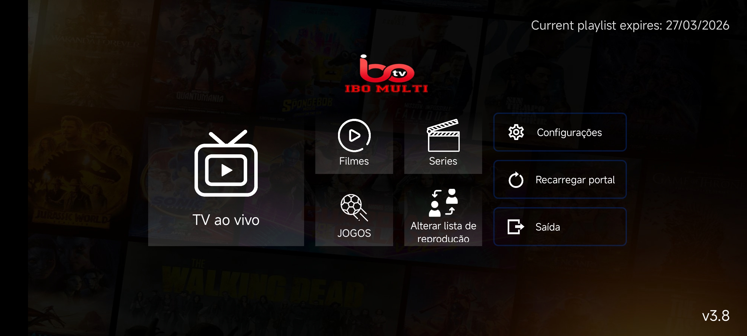 IBO Usuário e Senha 